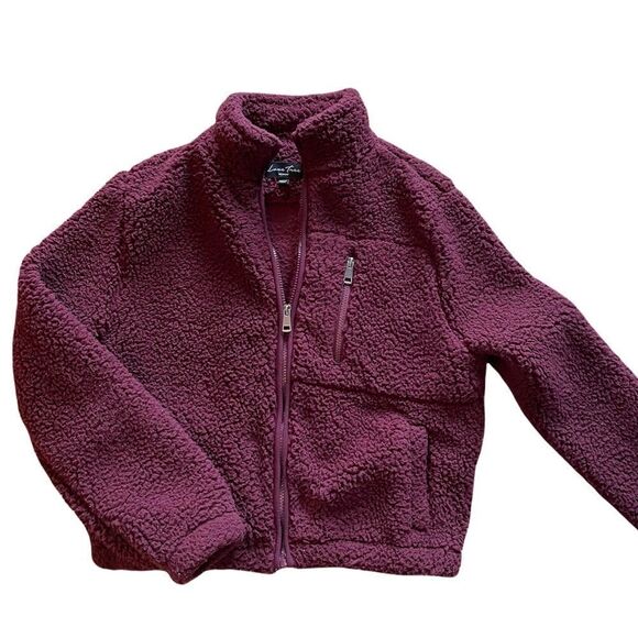 LOVE TREE Sherpa sweatshirt pullover Size medium - Picture 1 of 3